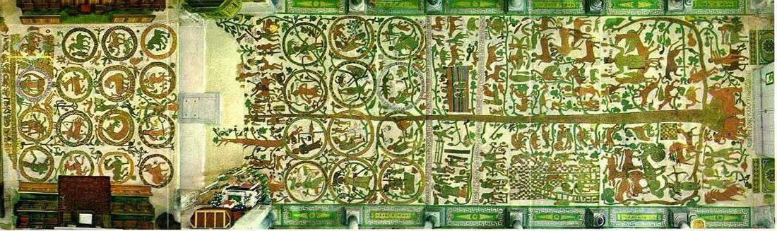Otranto mosaic floor